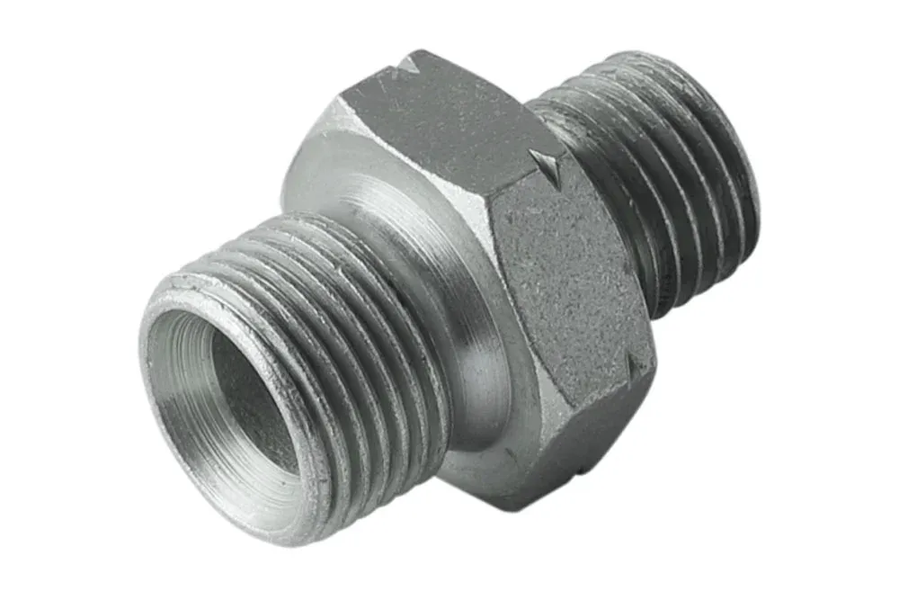 Adapteris – nipelis IŠ BSP x IŠ METRINIS, anglinis plienas, tipas A601