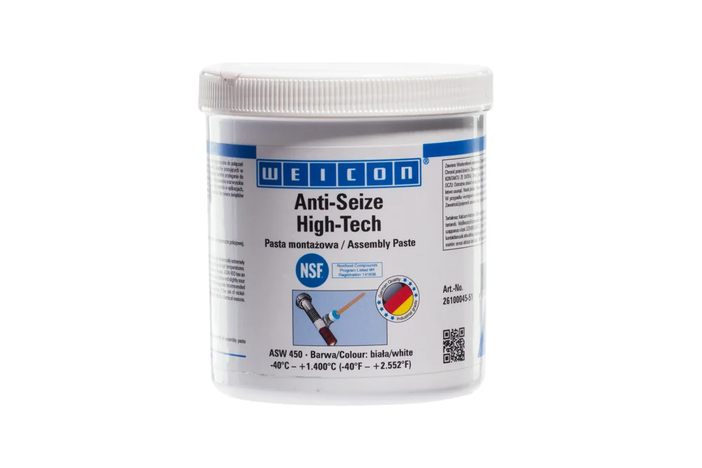 WEICON montavimo pasta Anti-Seize HIGH-TECH, indelis 450 g