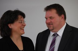 Tim Konhäuser und Anette Grosch