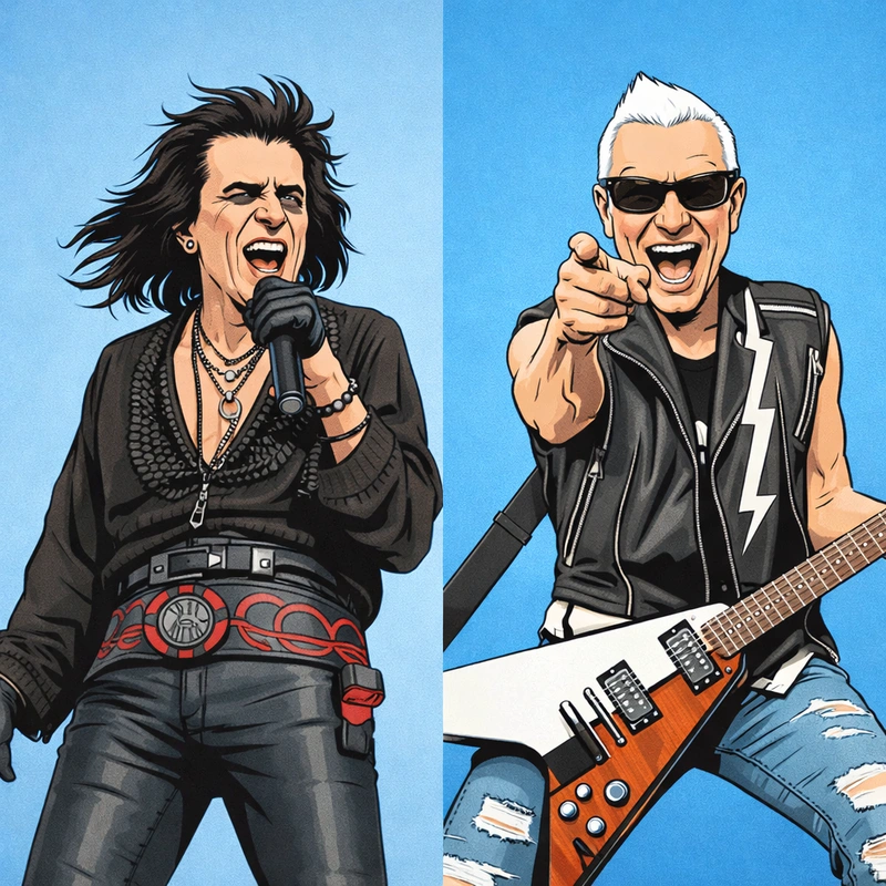 Scorpions + Saxon