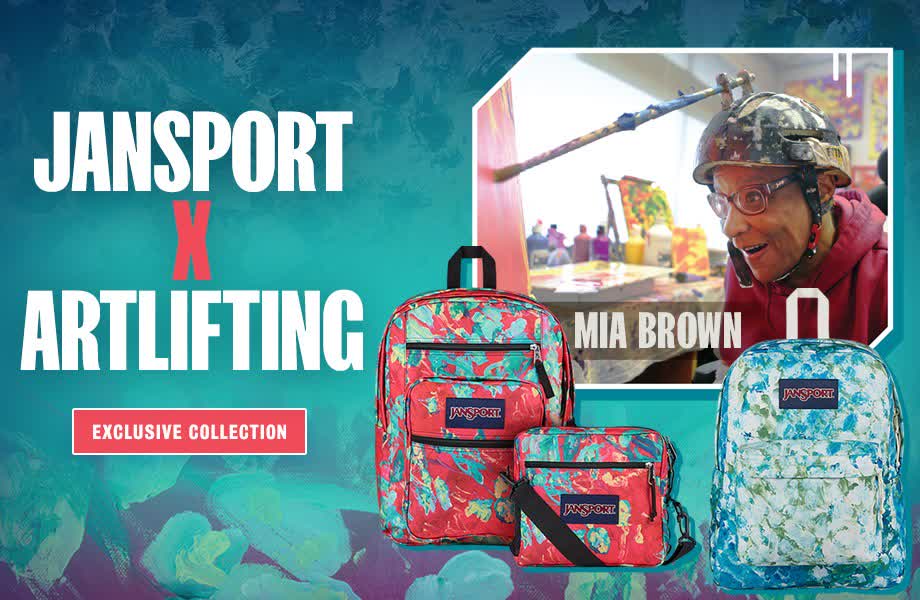 JanSport Collaborates with ArtLifting to Release a Collection of Designed Packs that Champion Artists Impacted by Disabilities and Housing Insecurity