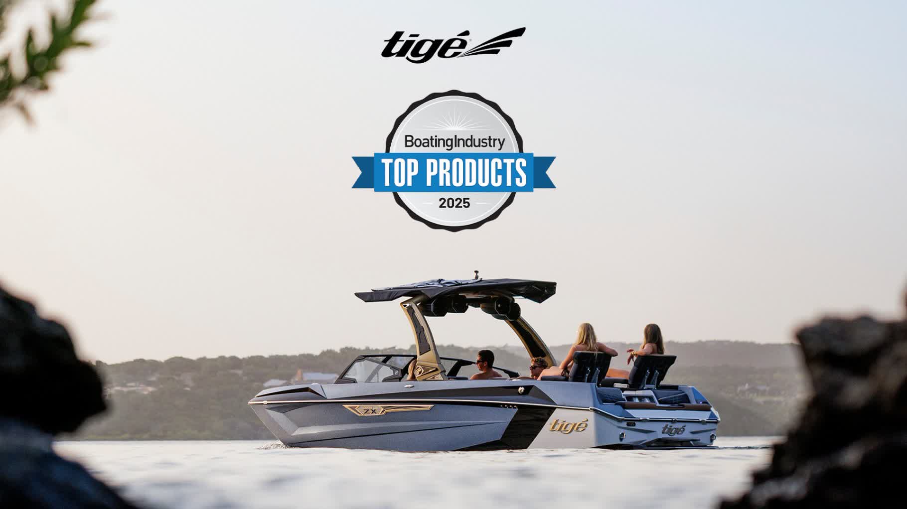 Tigé's Ultré ZX Wins Boating Industry's Top Product of the Year