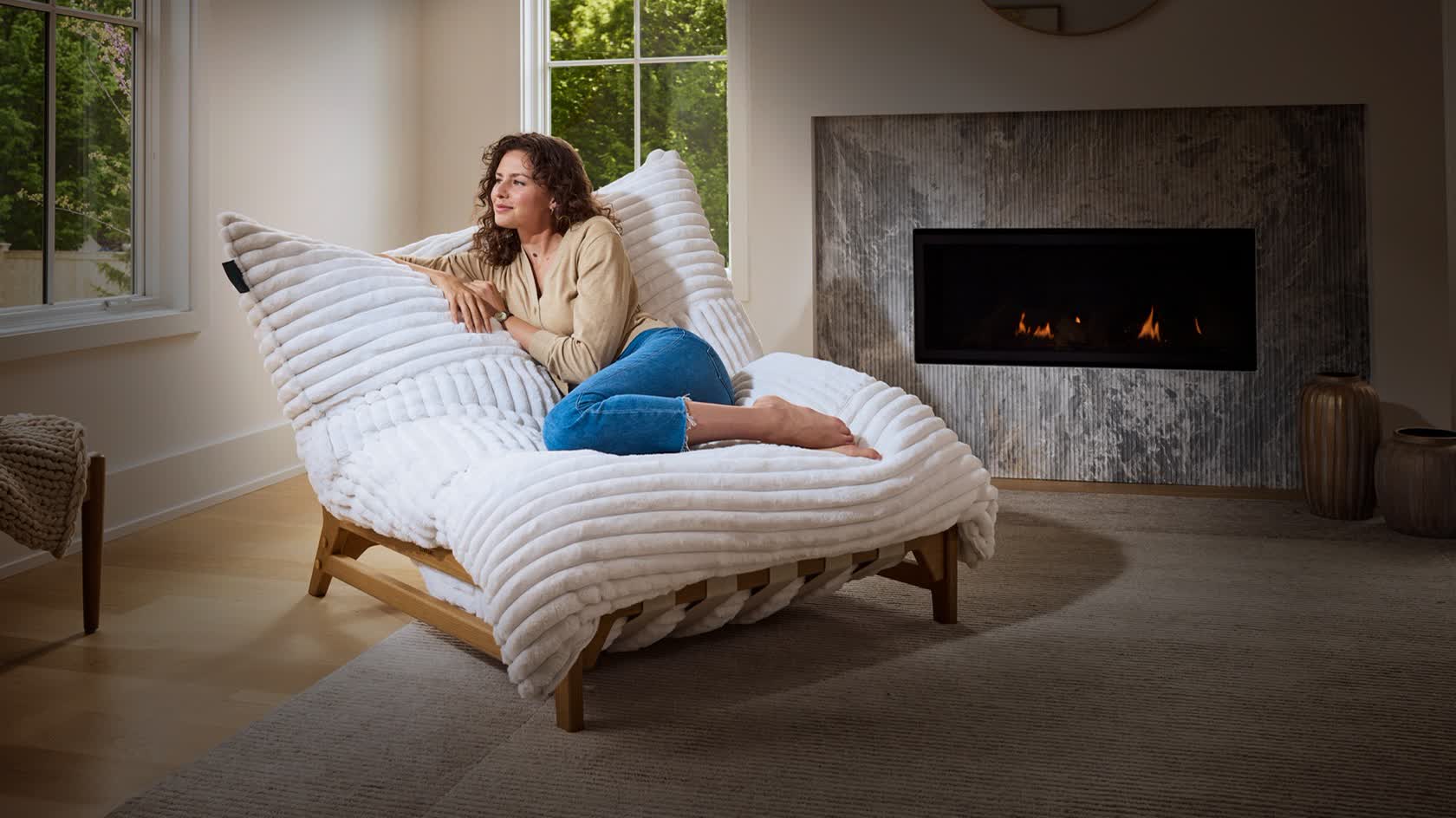 Lovesac Announces New PillowSac Accent Chair Combining Cloud Like Comfort and Sophisticated Style The Lovesac Company LOVE