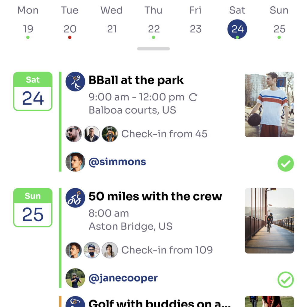 Suggested groups