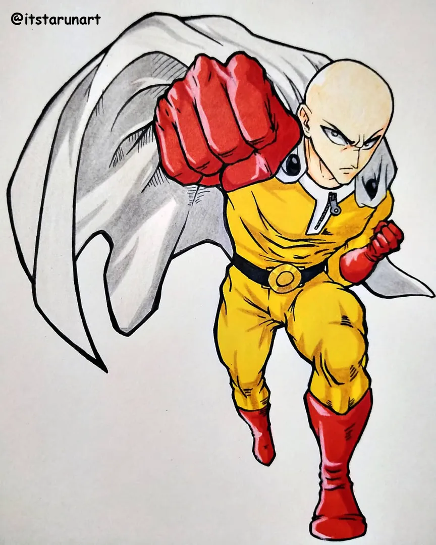 One Punch Man: Strength and Stillness