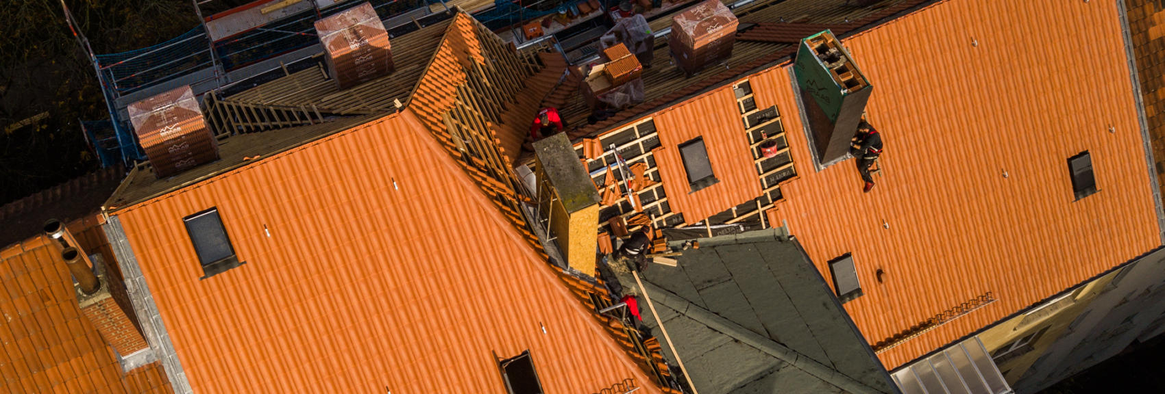 Bild: Steildachsanierung mit van der Velde Dächer