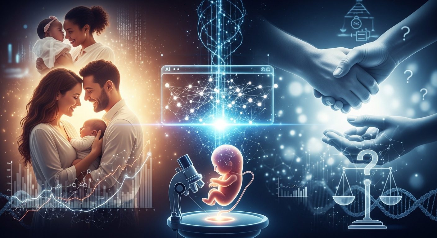 AIが体外受精の胚選択を支援:成功率向上と倫理的課題の狭間で