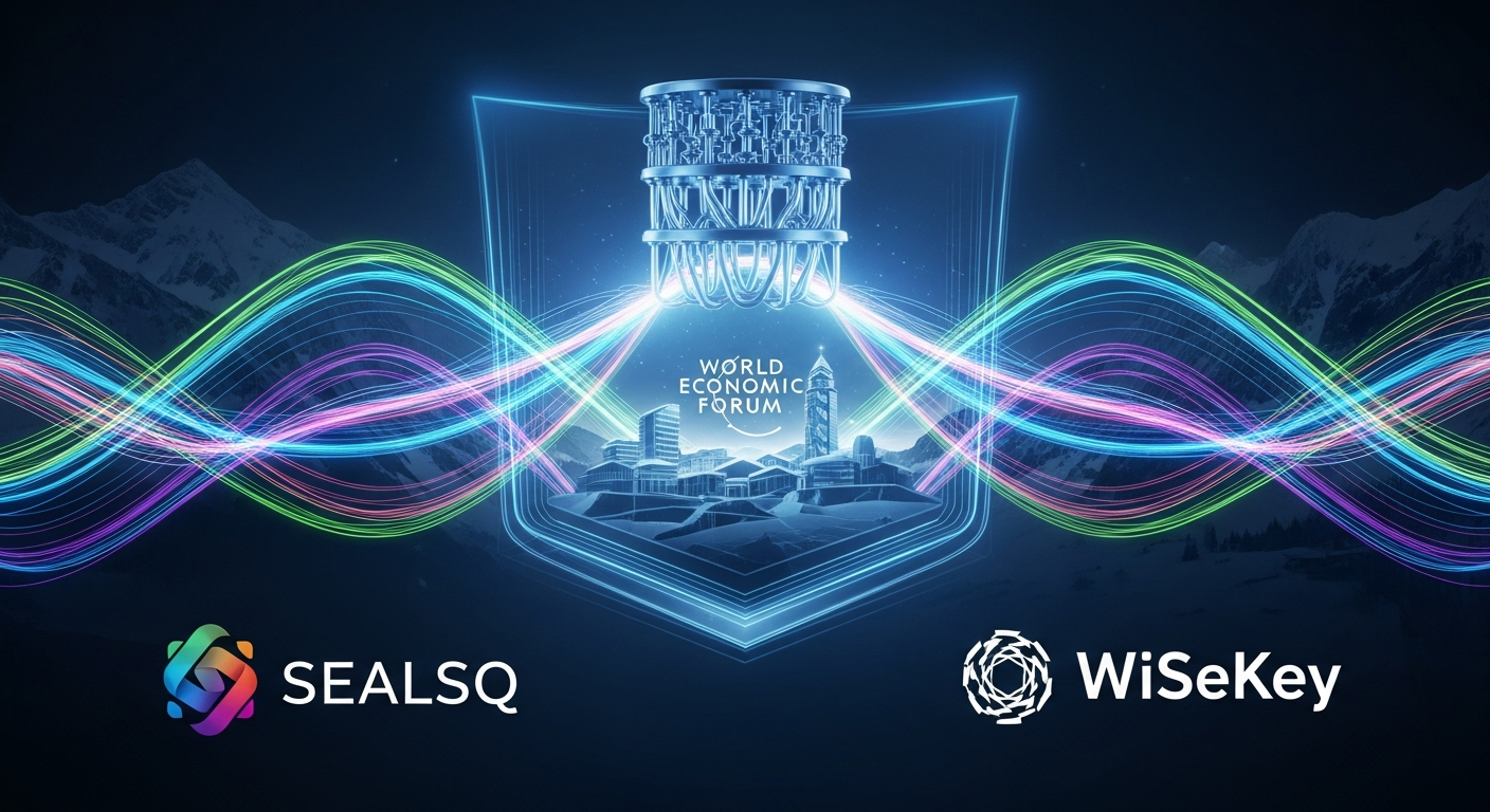 量子コンピュータ時代の到来:SEALSQとWISeKeyがダボスで「量子セキュリティ元年」を宣言