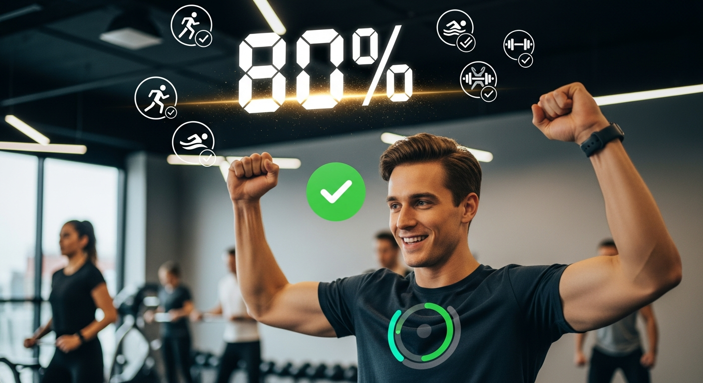 Apple Watchユーザーの8割が新年の運動目標を継続!テクノロジーが習慣化を強力に後押しする秘訣