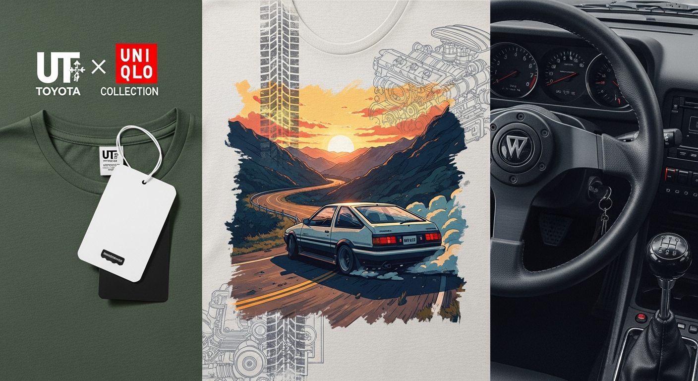 ユニクロ×トヨタUT：名車Tシャツで紐解く、製造業の「効率」と「文化」の深淵
