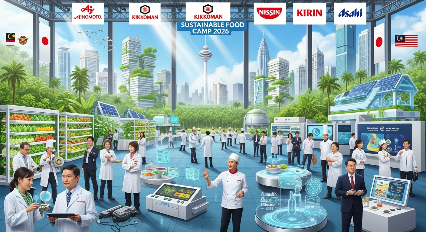 なぜ日本の大手食品メーカーはマレーシアへ集結するのか?「Sustainable Food Camp 2026」が示す食の未来
