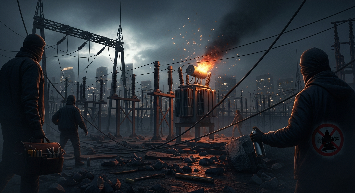 ベルリン停電の裏側:極左過激派「ボルケーノ・グループ」によるインフラ攻撃の衝撃