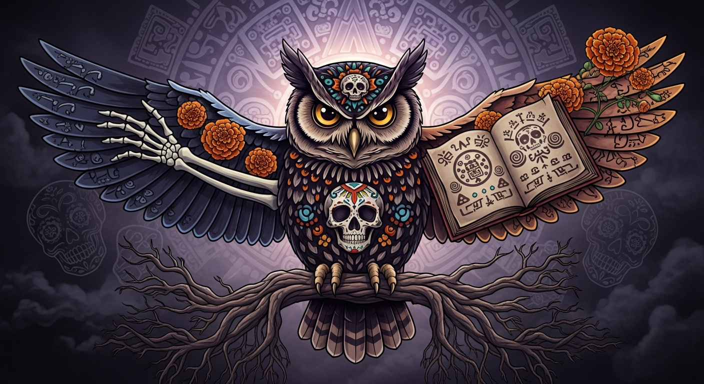 メキシコ文化におけるフクロウの複雑なシンボル性：死、知恵、そしてその先