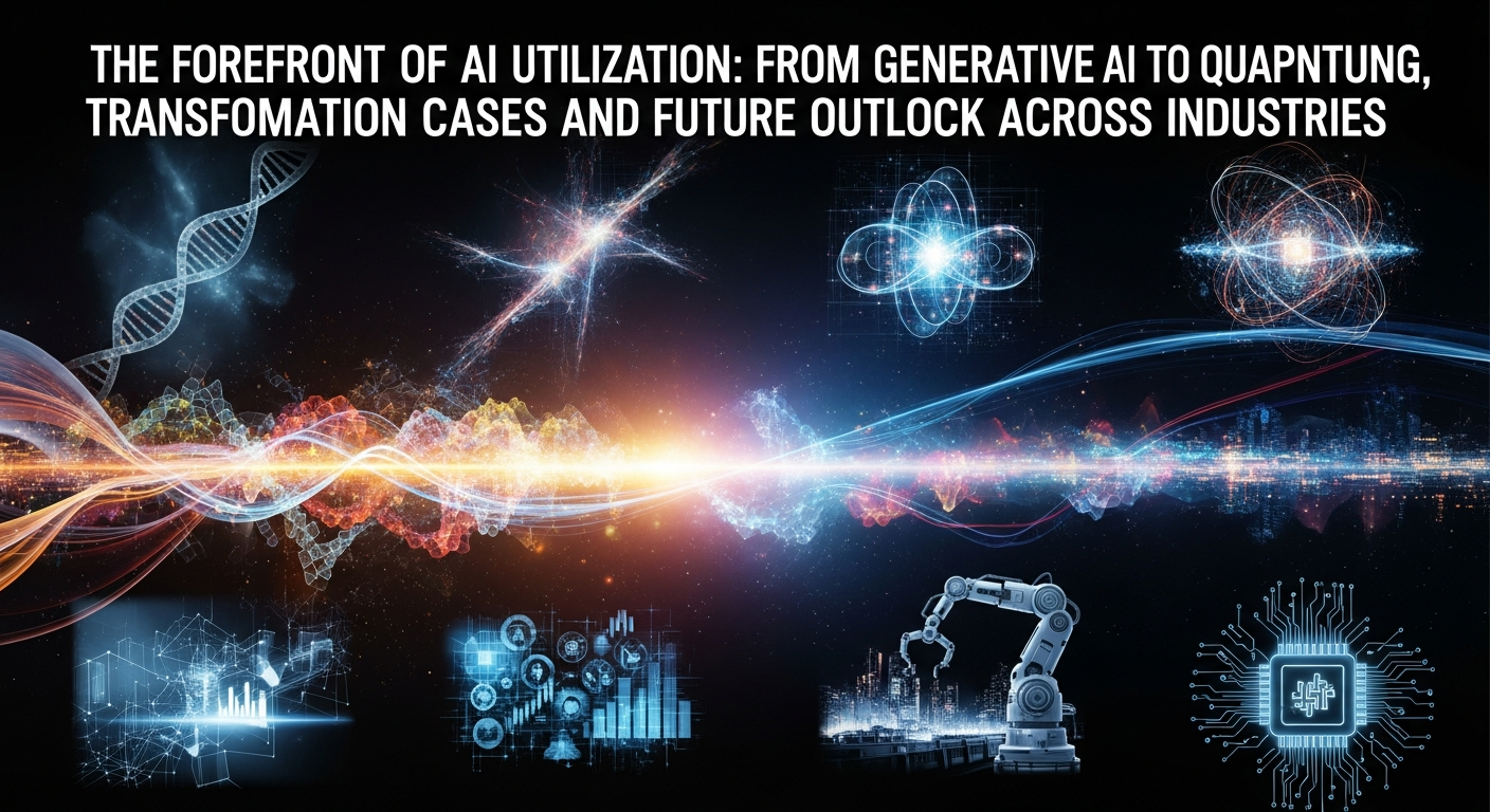 AI活用の最前線:生成AIから量子コンピューティングまで、各産業の変革事例と未来展望