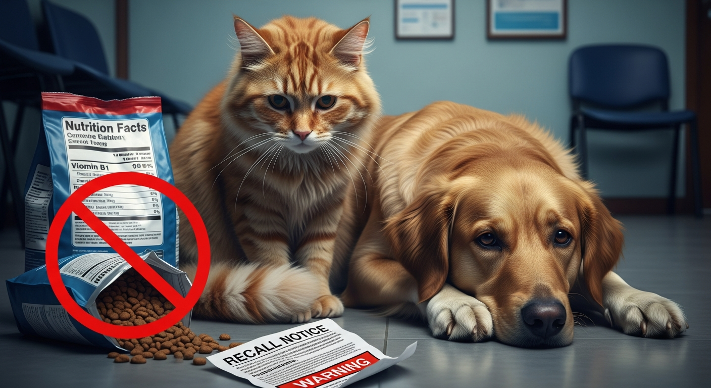 愛猫・愛犬の命を守るために:ペットフードのビタミンB1欠乏リスクとリコールの詳細