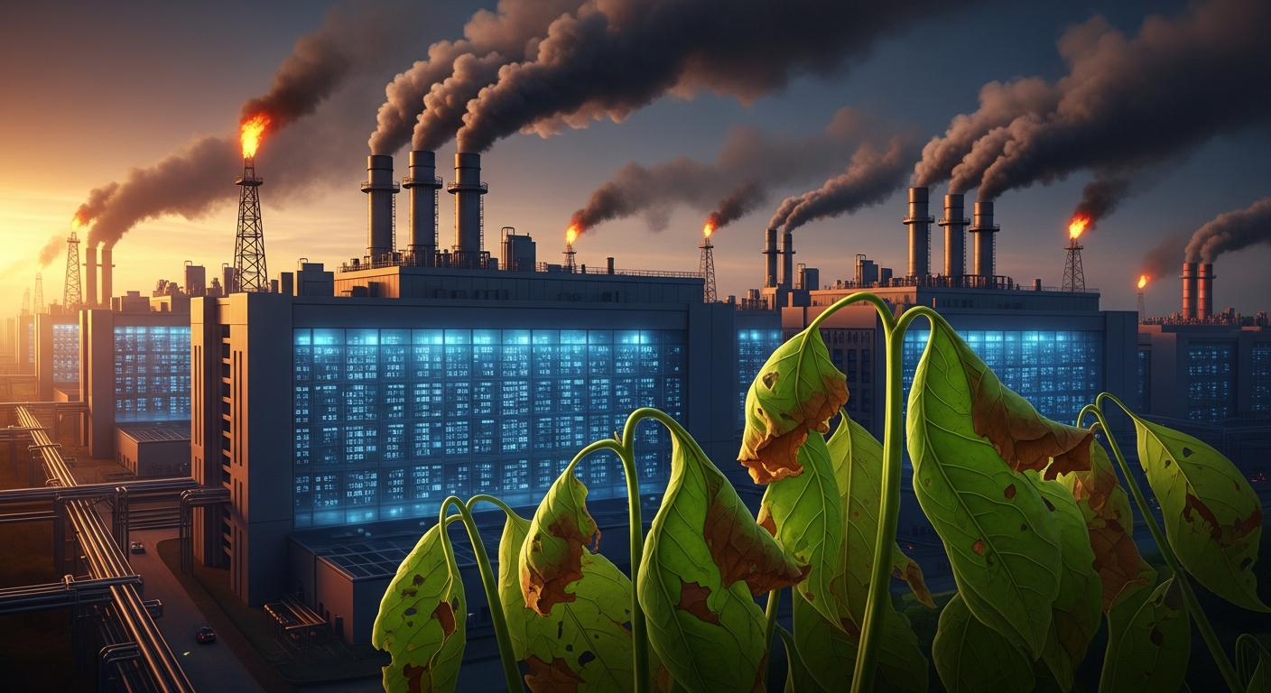 ビッグテックのAI「グリーンウォッシング」疑惑：データセンターの膨張と化石燃料への回帰