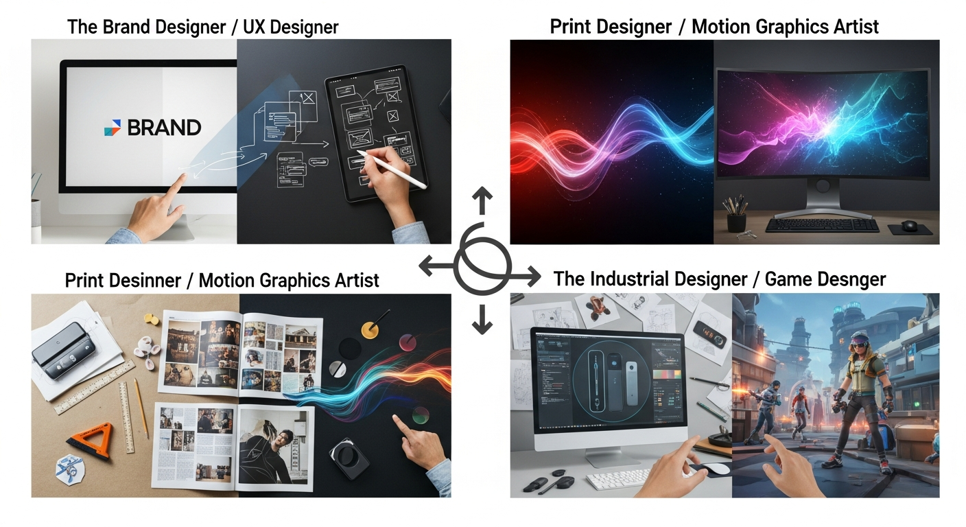 デザイナー必見!キャリア転換で成功を掴む3つの実例と5つのステップ