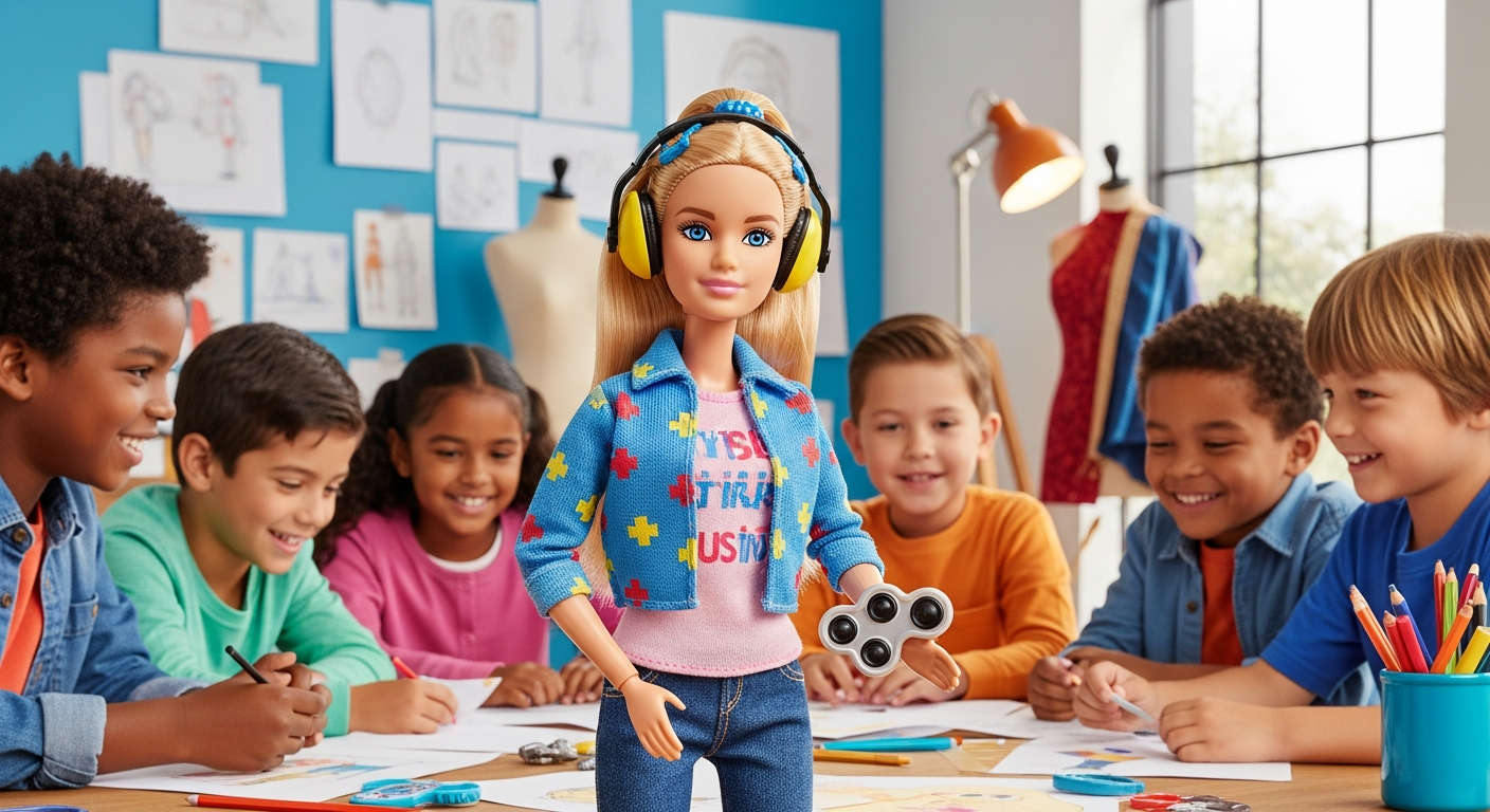 バービーの自閉症ドール：インクルーシブデザインの舞台裏と、それが示す多様性の未来
