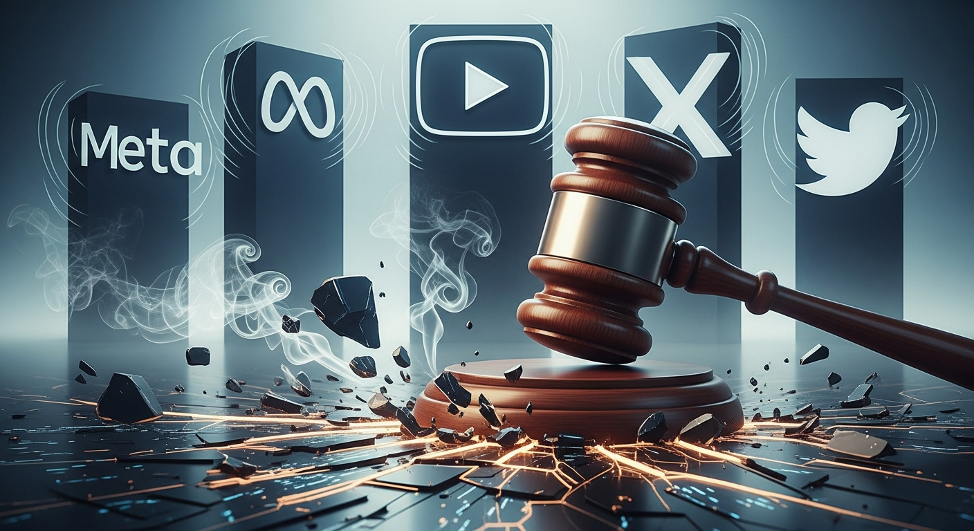 テックジャイアントを揺るがす「ビッグ・タバコ・プレイブック」：ソーシャルメディア中毒裁判の行方