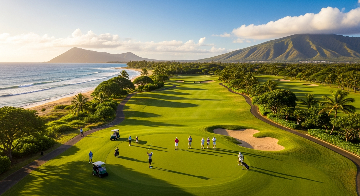 ハワイで夢のゴルフ旅行：島ごとの魅力を徹底解説！初心者から上級者まで楽しめるコースガイド