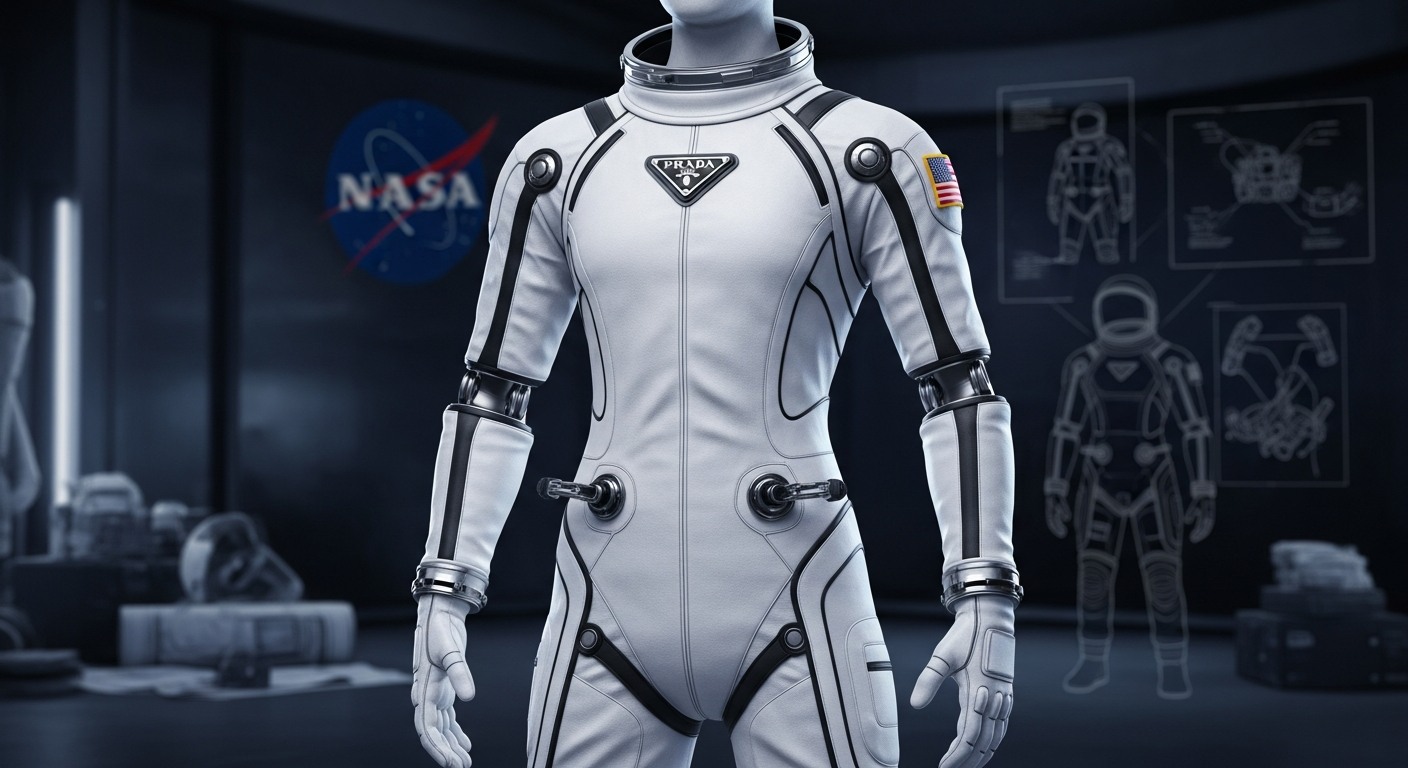 プラダが宇宙服をデザイン?NASA次世代スーツの裏側に隠された「究極の機能美」