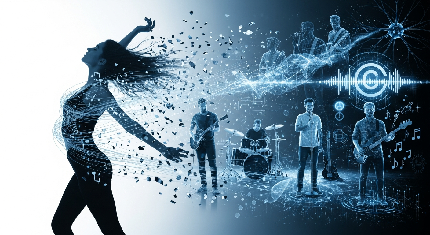 AIが切り拓く音楽制作の新時代：女性アーティストから男性バンドへの変貌と著作権の未来