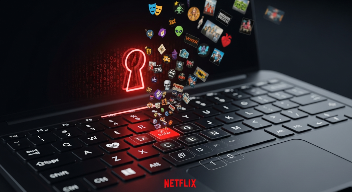 Netflixの「隠しコード」で自分好みの作品を掘り出す！アルゴリズムに支配されない検索術