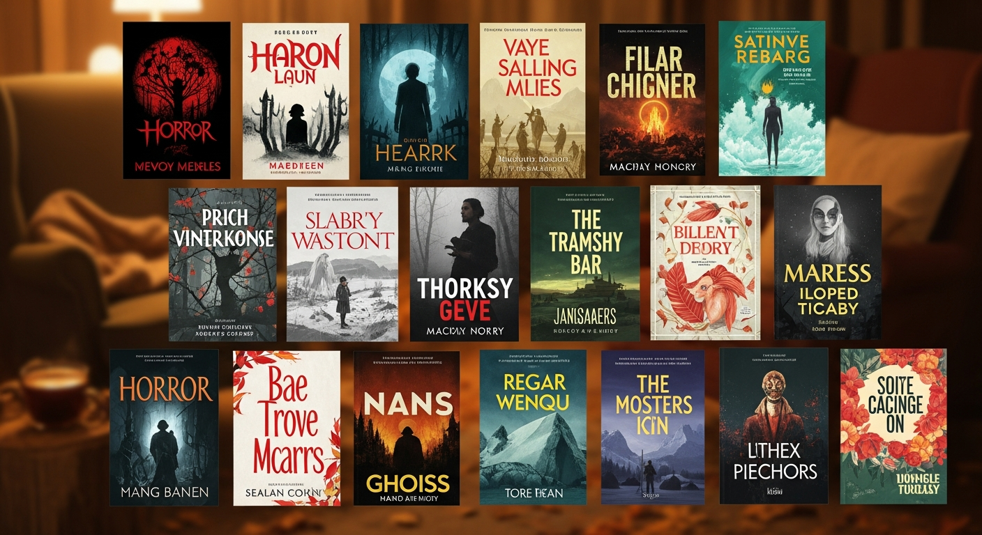 2025年秋のベストブックカバー23選：ホラーから文学まで、デザインの潮流を読み解く