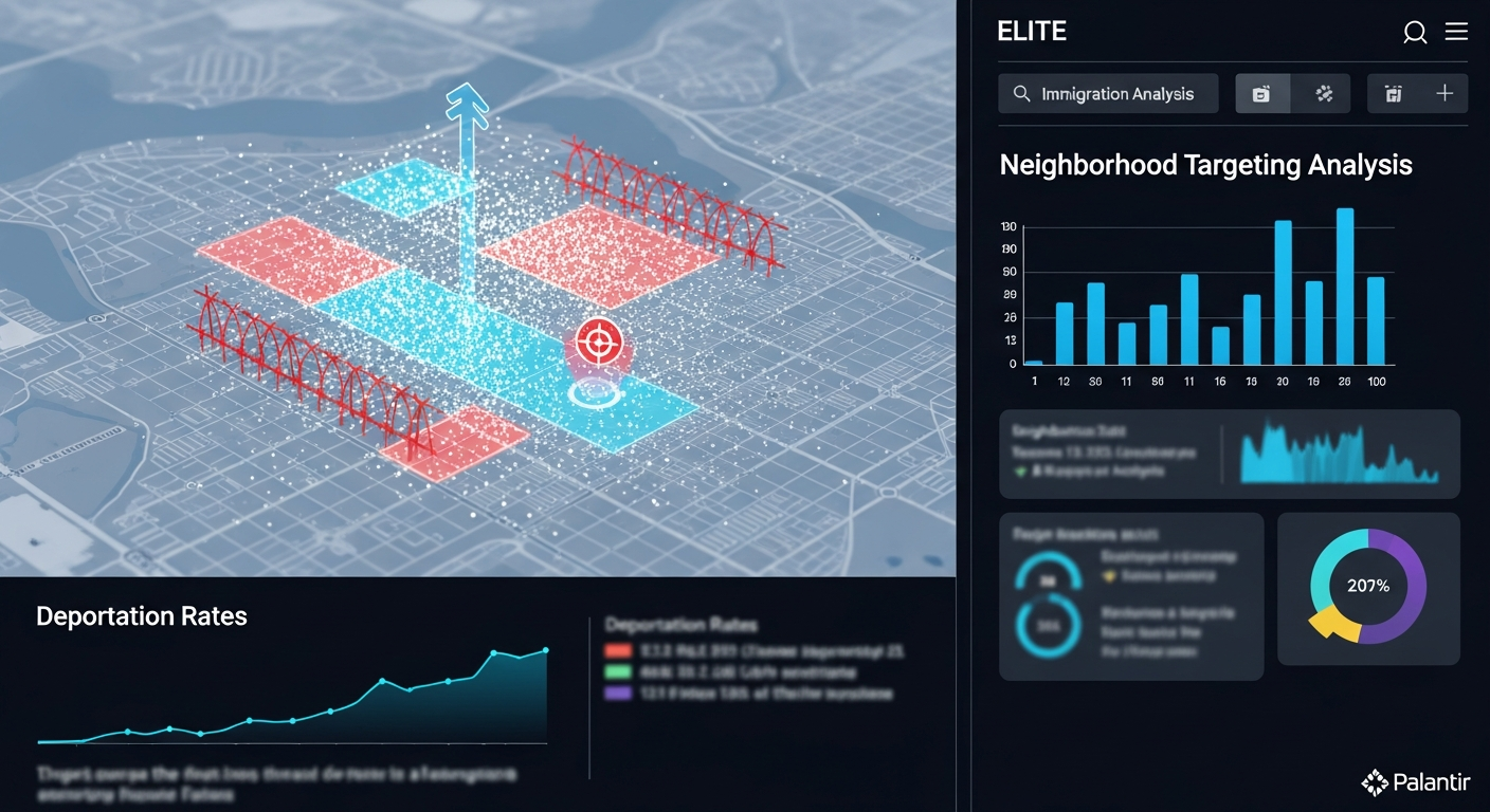 パランティア製「ELITE」アプリ：ICEによる移民強制送還、AIが地域を「標的」とする実態と倫理的課題