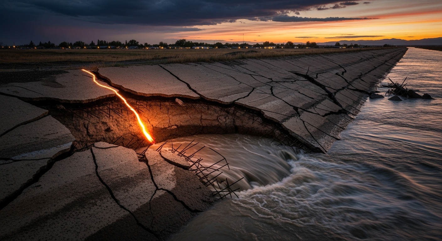 アメリカの堤防は「時限爆弾」か? 西海岸決壊が示すインフラ老朽化と見過ごされたリスク
