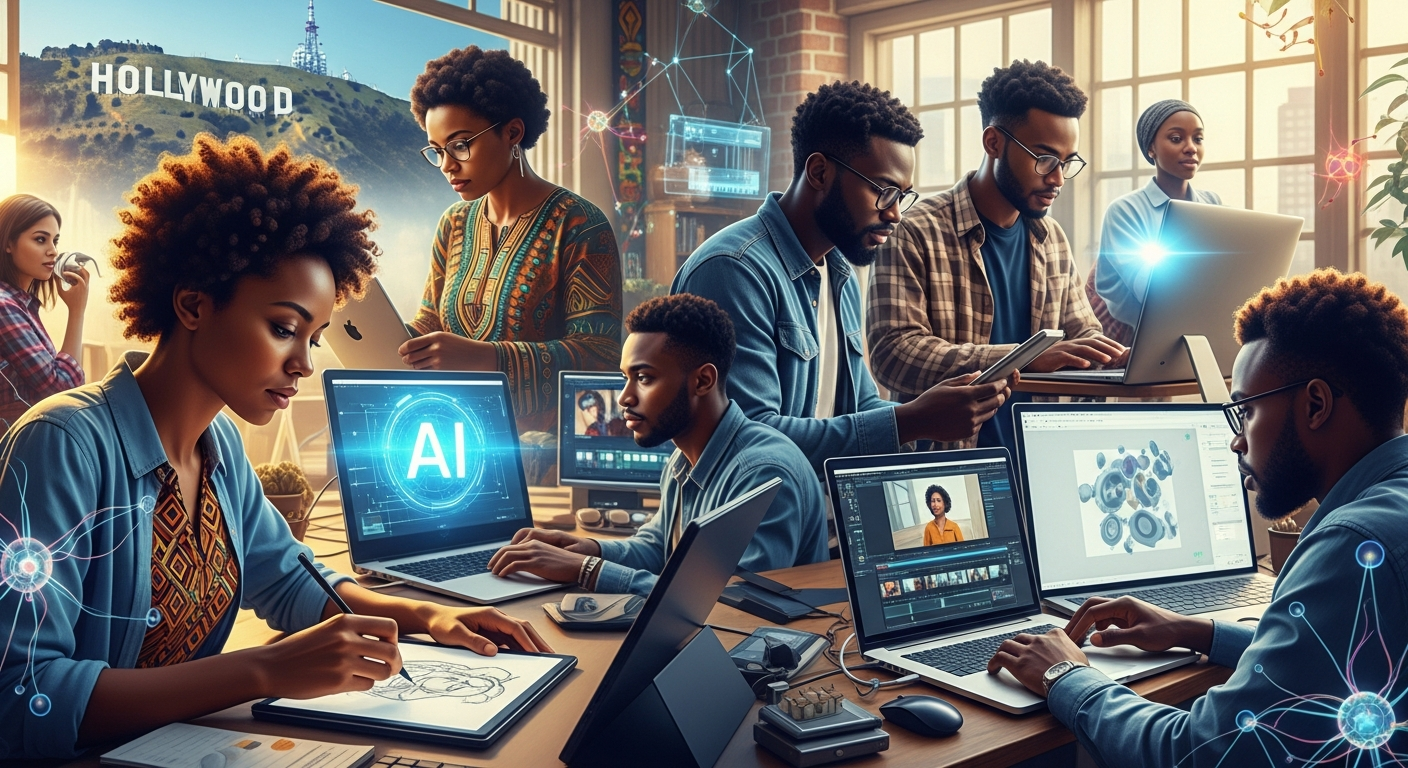 アフリカ発AIクリエイティブ革命：ハリウッドの懸念を覆す新たな才能の開花