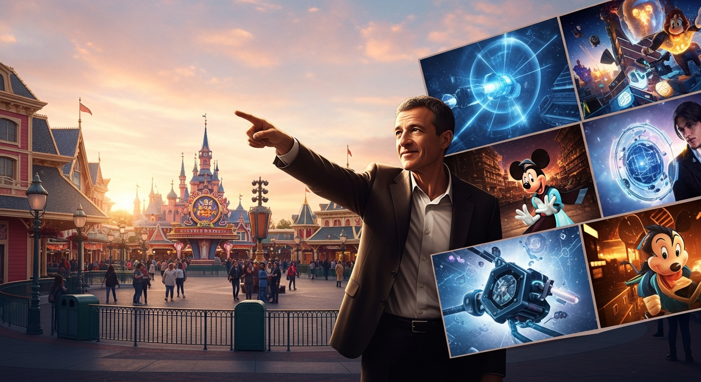 【速報】ディズニーCEOボブ・アイガー、契約を前倒し終了！新CEOダマロ体制で加速する「コンテンツ×体験」戦略の全貌