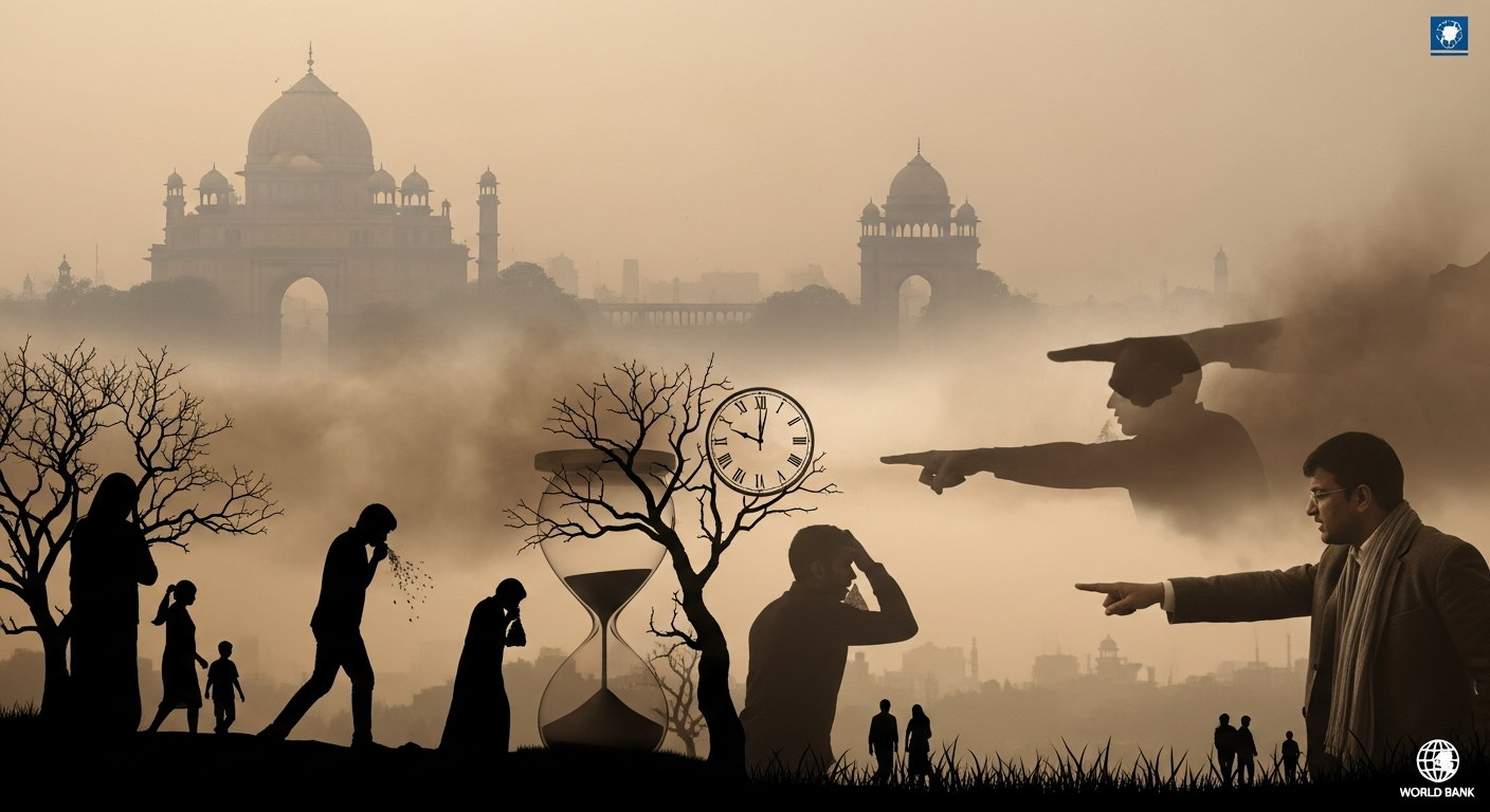 【世界銀行報告】インド大気汚染、年間100万人が早死に!政府の「現実逃避」を野党が糾弾