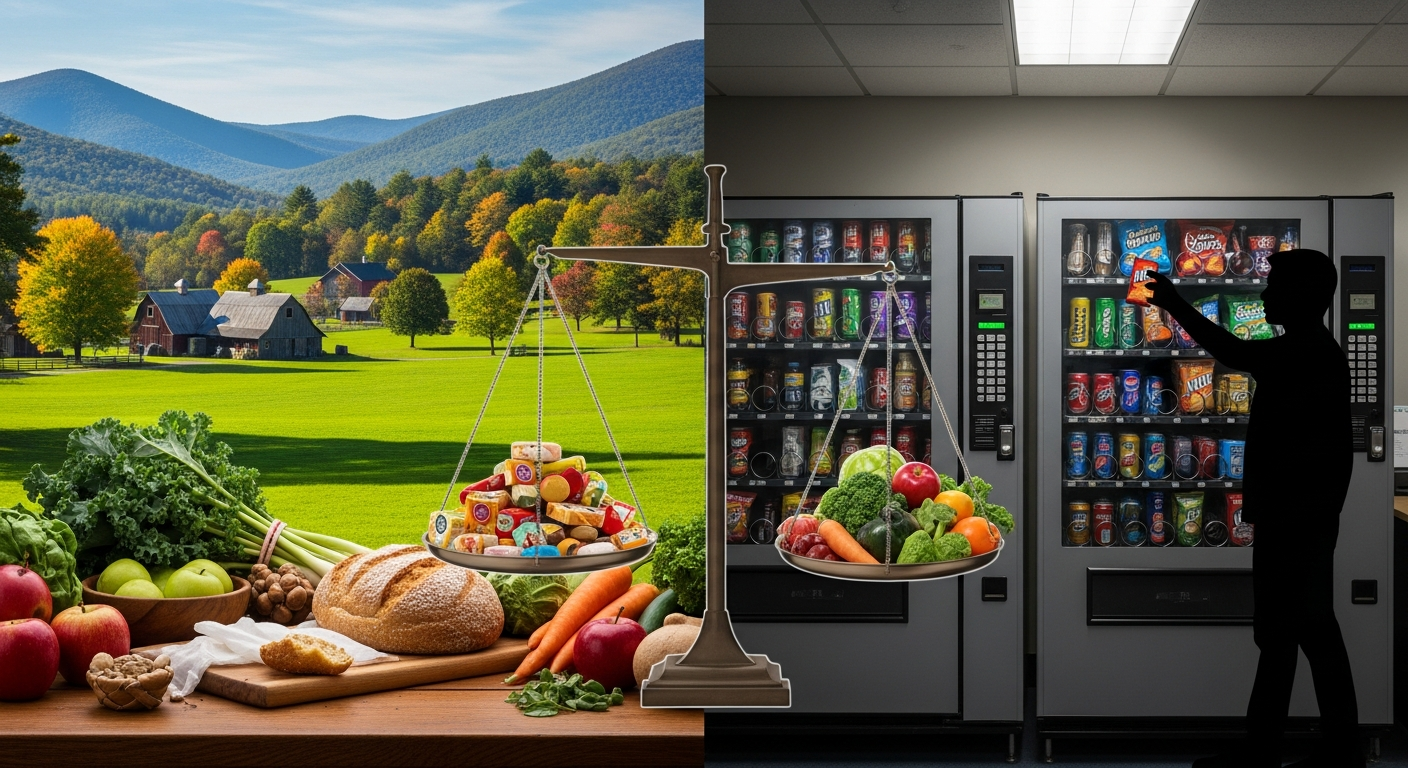 バーモント州、6万5千人が利用する食料支援で「ジャンクフード禁止」を検討 - 健康か権利か、賛否両論