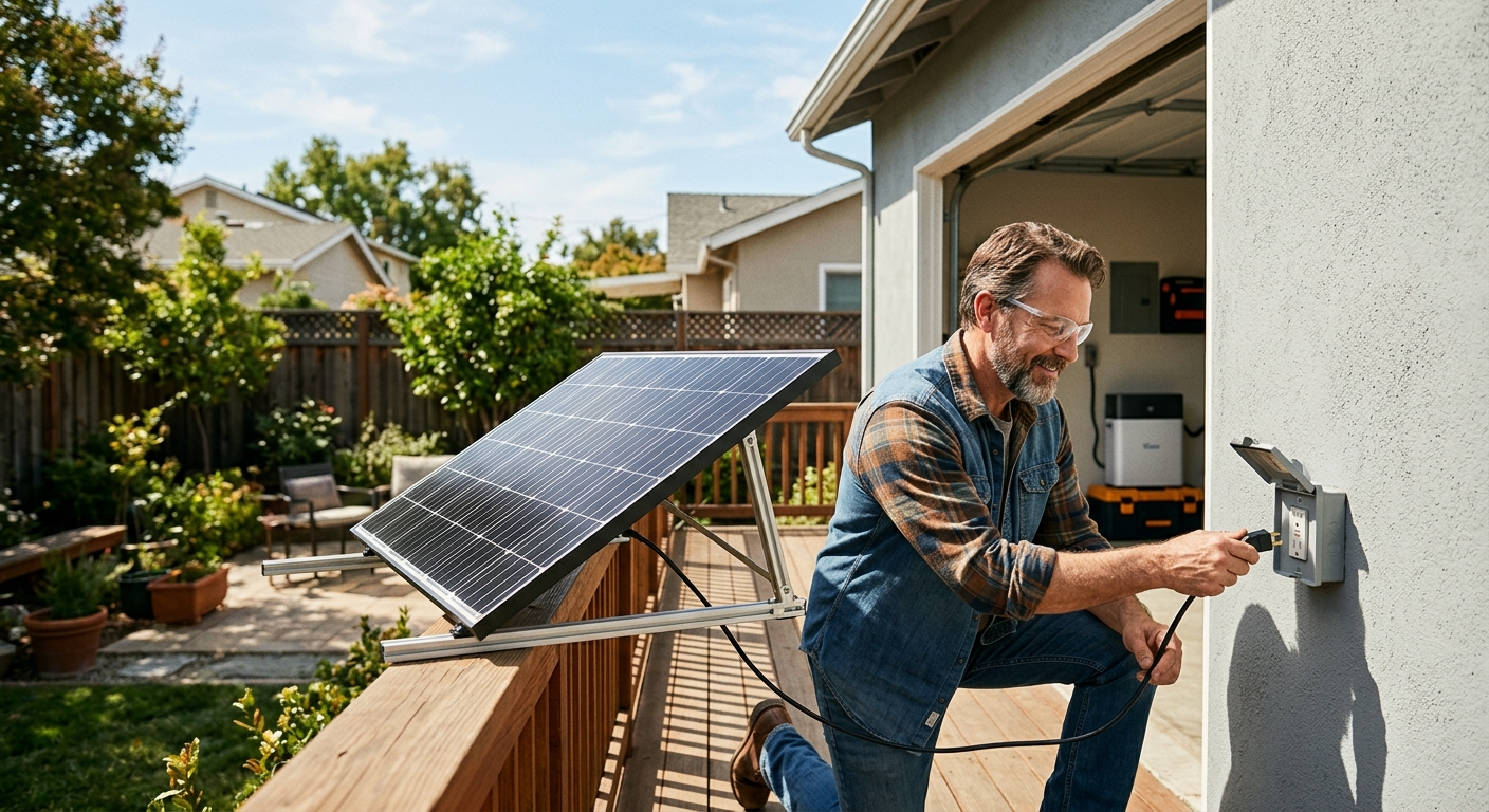 なぜ今「コンセントに挿すだけ」の太陽光発電が急増しているのか？米国で加速するDIYエネルギー革命の裏側