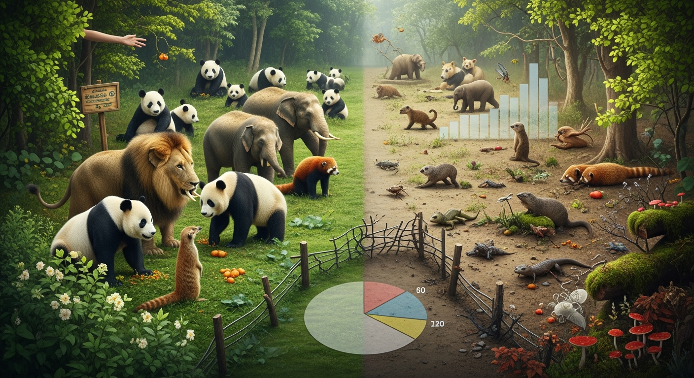 「愛される動物」保護の落とし穴：個体数偏重が招く生態系の歪みと持続可能な未来への提言