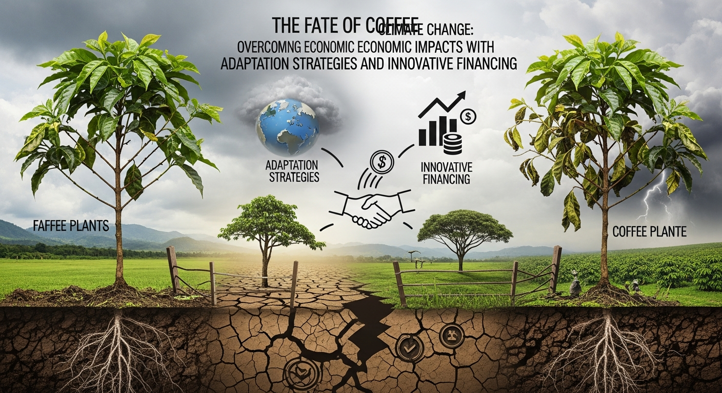 コーヒーの運命、気候変動の現実:適応策と革新的な資金調達で経済的打撃を乗り越える