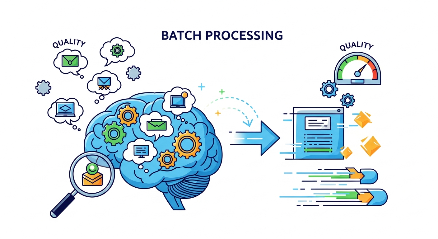 マルチタスク神話を打ち破る!バッチ処理で生産性を飛躍させる隠れた秘訣