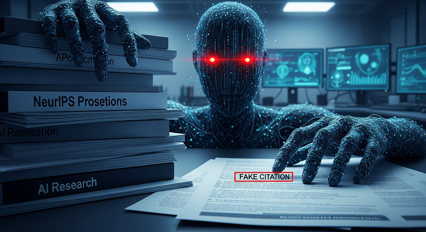 AI論文に忍び寄る「偽引用」の脅威:NeurIPSも例外ではない、研究の信頼性を揺るがす現実
