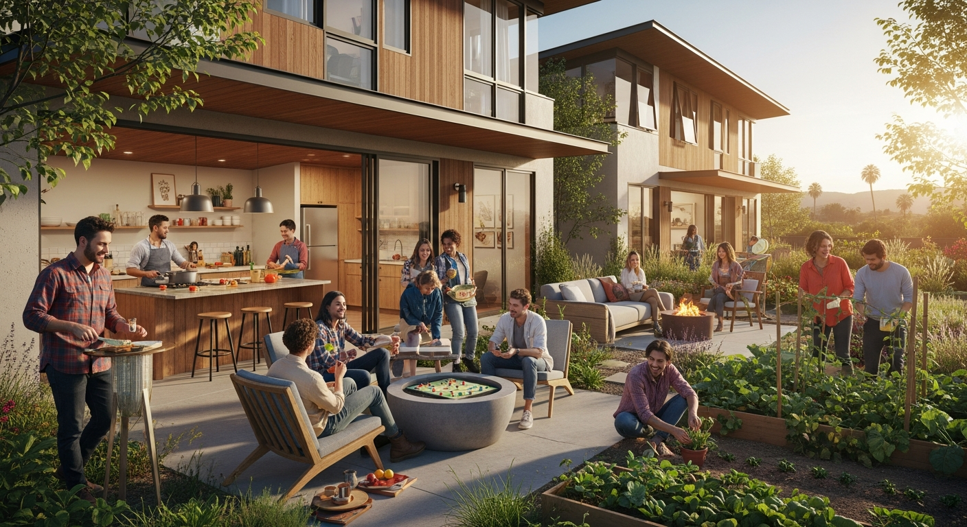 「友達と住む」は実現できる?カリフォルニアで話題の「友人コミュニティ専用住宅」が投げかける未来