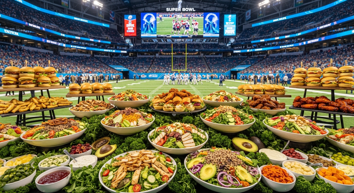 GLP-1ブームで食文化はどう変わる？スーパーボウルとサラダが示す食業界の未来