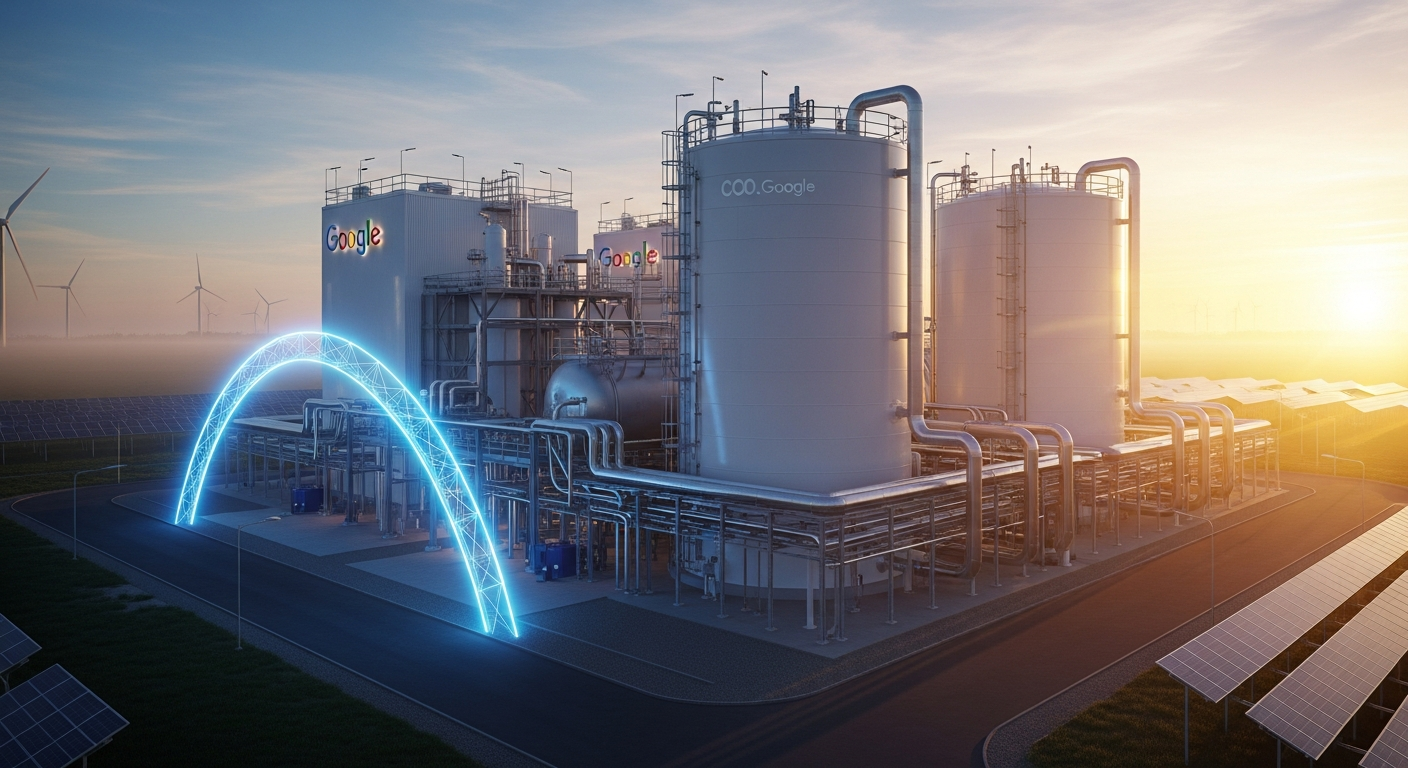 Google、CO2バッテリーで電力貯蔵の新時代へ!200MWhを貯める驚異の技術とは?