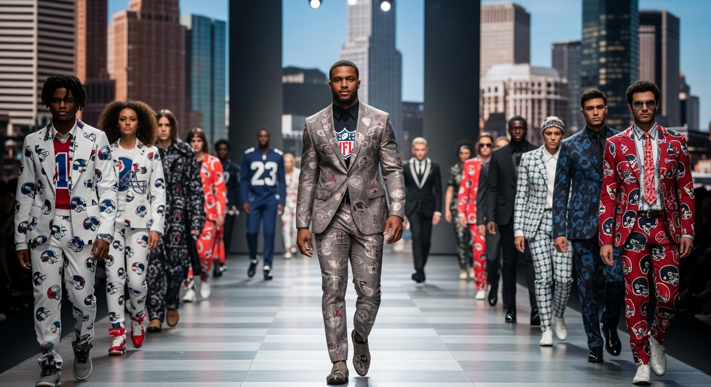 NFL、ファッションで新ファン層獲得へ - 選手個性とグローバル戦略の融合