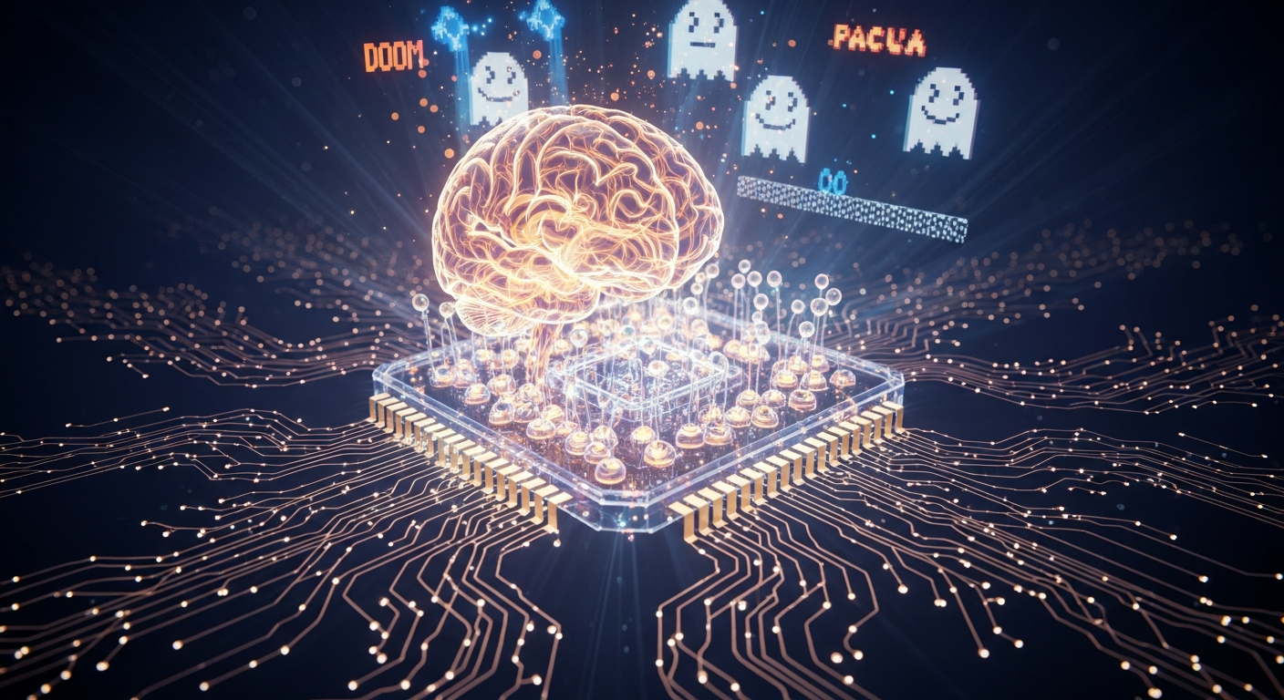 脳細胞がゲームを攻略する時代へ:生物学とAIが融合する「バイオコンピュータ」の衝撃
