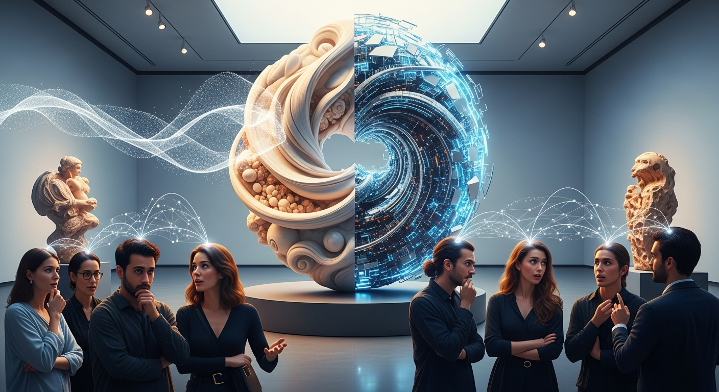 AIが作った彫刻を私たちはどう感じるのか？「美学」と「信頼」から紐解く驚きの心理メカニズム