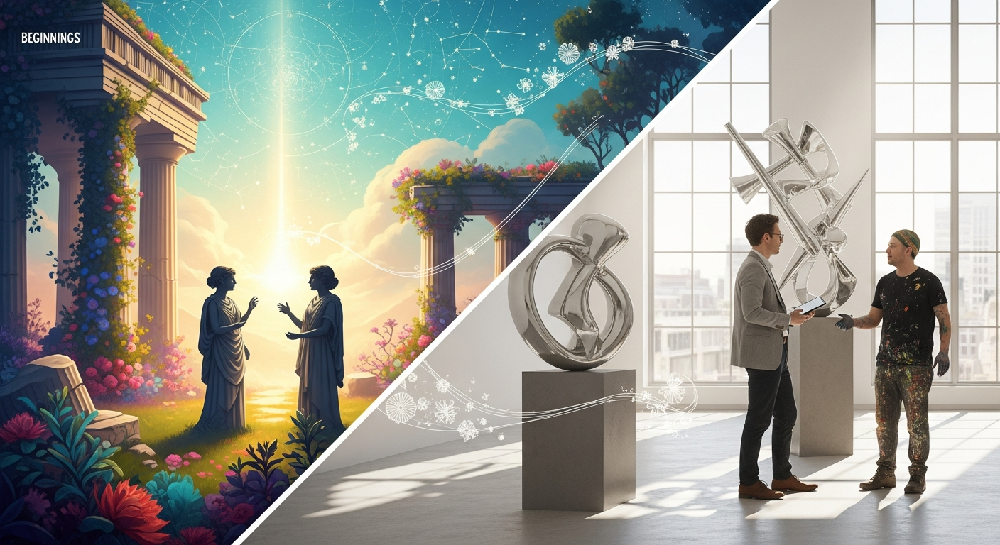 ゲッティ展「始まり」：中世の創造神話、現代アートで再誕