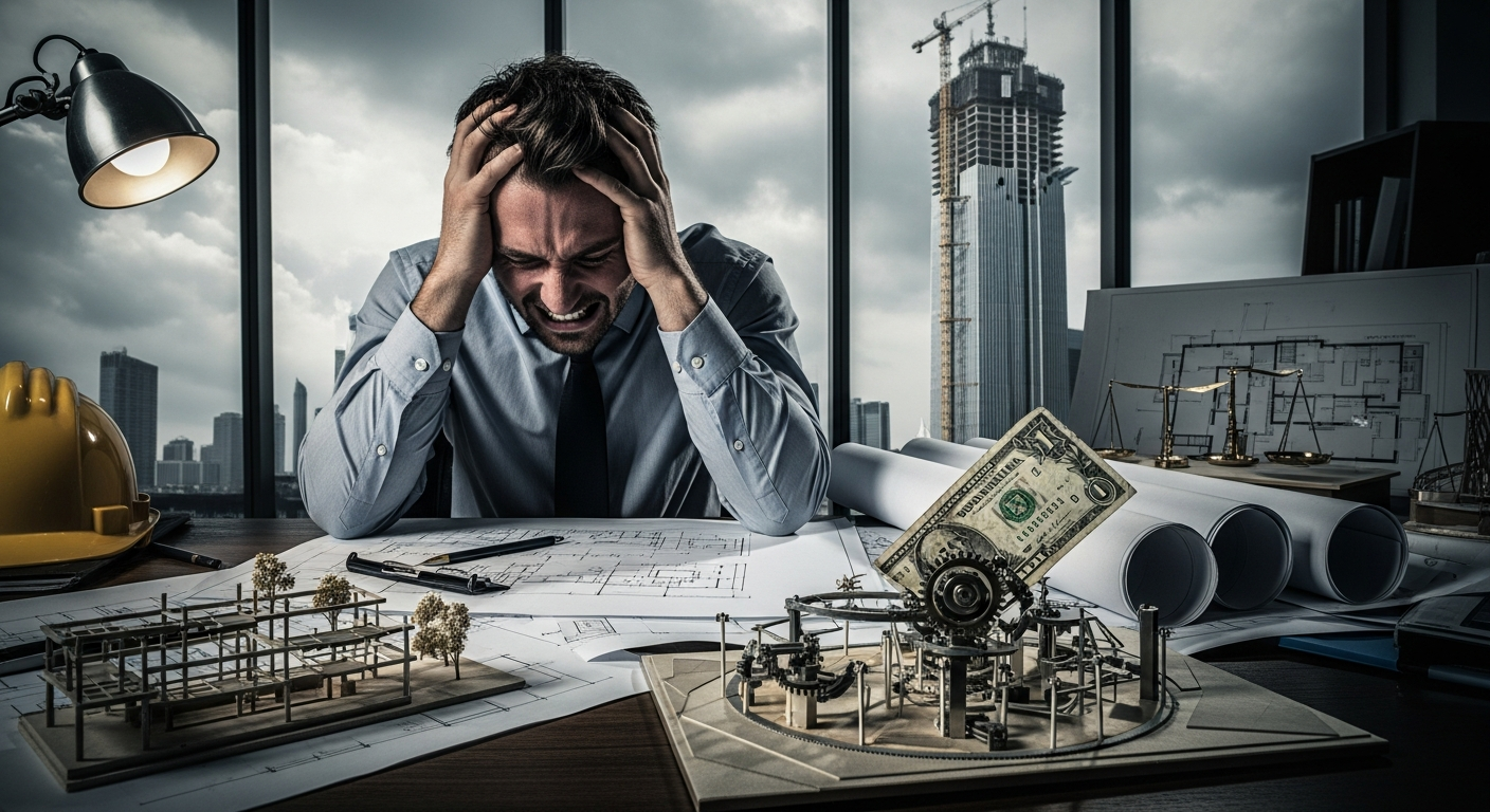 建築家の悲鳴:なぜ報酬は下がり続け、業界は「底辺への競争」に陥ったのか?