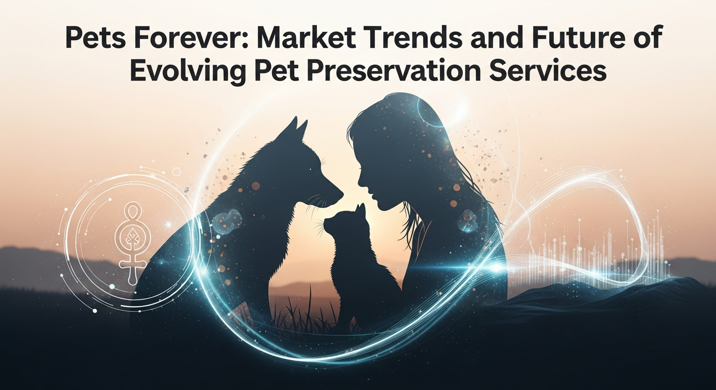 ペットは永遠に：進化するペット保存サービスの市場動向と未来