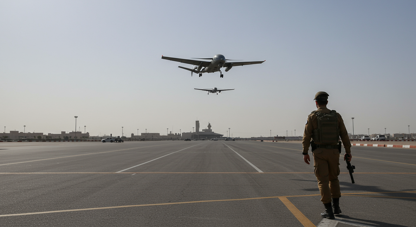【速報】イスラエル空港にドローン攻撃!イエメン・フーシ派が犯行声明、紛争拡大の懸念高まる