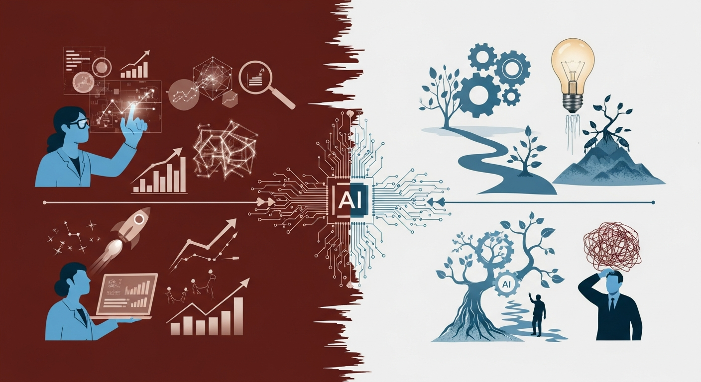 AIは科学者のキャリアを加速させるが、科学の進歩を鈍化させる可能性